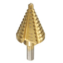 HSS 10 Step Cone Drill 1/4 - 1-3/8 Inch Step Drill Bit