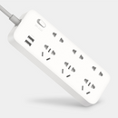 ZMI 6AC Socket + 2 USB Output Power Strip 18W Fast Charge Power Socket USB Charger for iPhone X XR Xiaomi Huawei