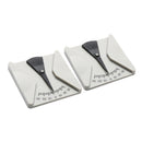 2pcs Eyeglasses Angle Ruler Measuring Tool Protractor Pantoscopic Angle Meter