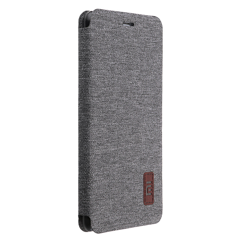 Bakeey Flip Shockproof Fabric Soft Silicone Edge Full Body Protective Case For Xiaomi Redmi Note 5