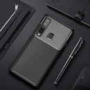 Bakeey Protective Case For Samsung Galaxy A9 Carbon Fiber Fingerprint Resistant Soft TPU Back Cover