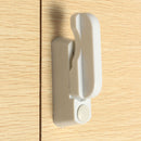 Plastic White Crescent Window Casement Sash Lock Lever Handle Latch Fastener