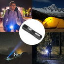 T6+COB 5Modes Zoomable USB Rechargeable LED Flashlight Outdoor 18650 Flashlight with Tripod
