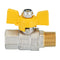 TMOK 1/2" Brass Gas Ball Valves G Thread Male x Female for Fuel Gas