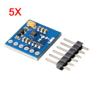5Pcs MAG3110 3-Axis Digital Earth Magnetic Field Geomagnetic Sensor Module I2C Interface For