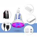 Indoor USB LED Anti Mosquito Killer Lamp Plant Grow Light E27 110V 220V LED Insect Bug Zapper Lamp Trap Greenhouse Seeds Flower Growing Lamp