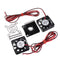 4010 12V 250010% Speed Cooling Fan Heat Dissipation Heatsink Kit For 3D Printer Parts