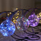 Creative Handmade Hemp Rope Rattan Ball Copper Wire Lamp Glass Apple Modeling Lamp Decor Light