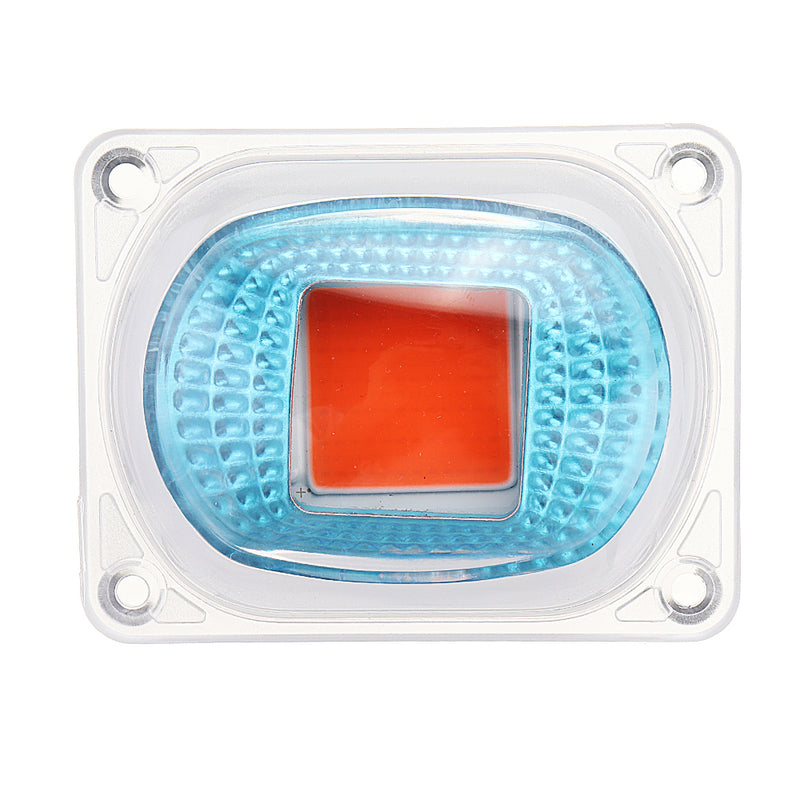 High Power 50W Full Spectrum COB LED Grow Light Chip with Lens for Floodlight AC220-240V