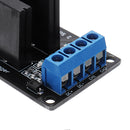 5pcs 2 Channel DC 12V Relay Module Solid State High Level Trigger 240V2A