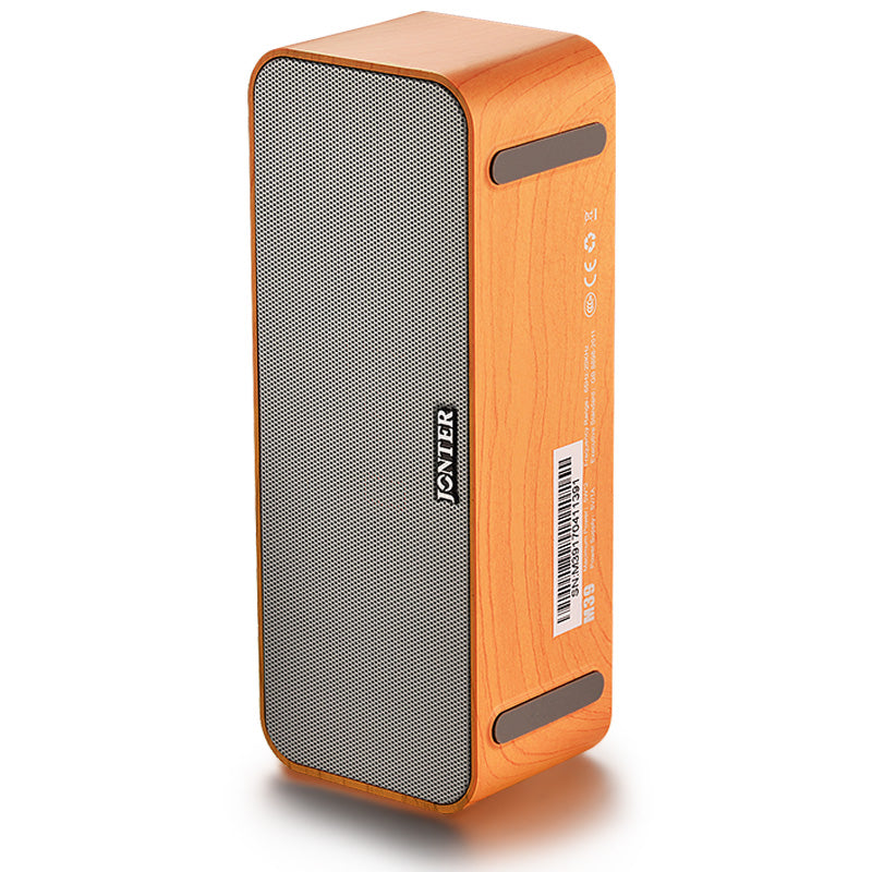 JONTER M39 Alarm Clock LED Displayv Stereo bluetooth Speaker With Mic FM Radio AUX TF Card