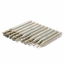 10pcs 1.5-6mm 4 Flute End Mill Cutter 6mm Shank Straight Shank Drill Bit