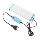 18.5CM Aluminum Adjustable LED Aquarium Light  Fish Tank Panel Lamp Blue+White AC220V