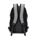 IPRee 49x32x16cm Canvas Anti Theft Travel Backpack with USB Charging port Portable Rechargeable Bag