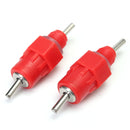50pcs Water Nipple Drinker Chicken Feeder Poultry Duck Hen Screw In Style