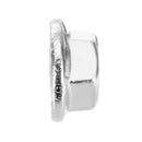 Suleve M3SN5 50Pcs M3 304 Stainless Steel Hex Serrated Flange Lock Nuts