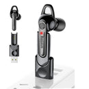 Baseus HiFi Mini Wireless bluetooth Earphone Single USB Magnetic Charging Dock Headphone with Mic