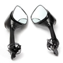 Pair LED Turn Signal Rear View Mirrors For Suzuki GSXR600 GSXR750 GSXR1000