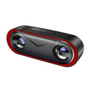 Bakeey Colorful LED Light Bass Speaker Wireless bluetooth 5.0 Speaker FM Radio Flash Drive TF Card Subwoofer with Mic