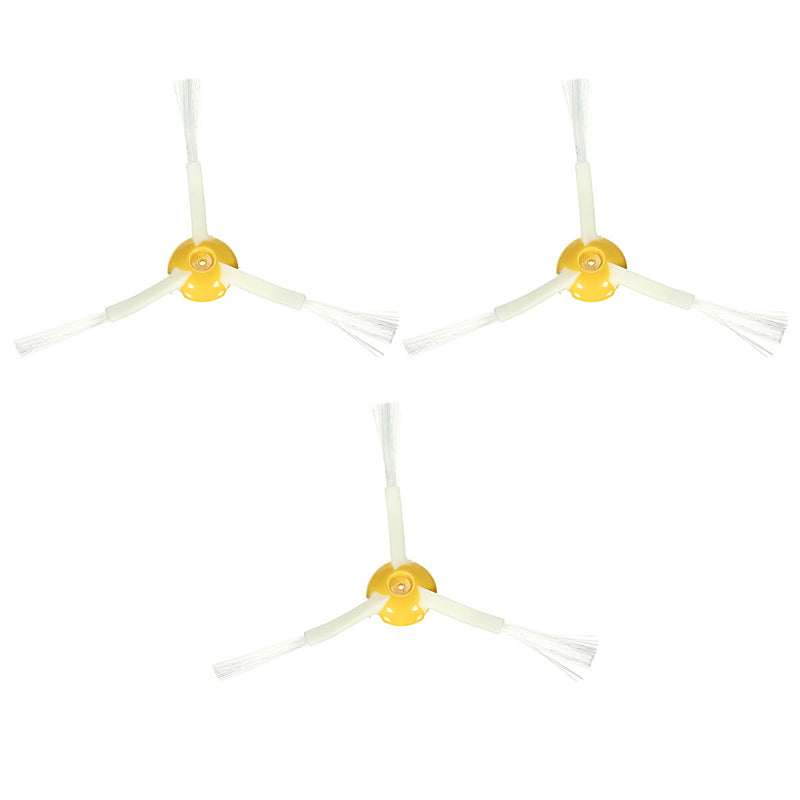 3pcs 3-Armed Replacement Side Brush For iRobot 800 880 870 Series Replacement Accessories