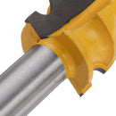 Drillpro 1/2 Inch Shank Architectural Cemented Carbide Molding Router Bit Trimming Wood Milling Cutter