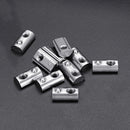 Machifit 10pcs 20M4 Elastic Nut T Roll Ball Spring Nuts for 2020 Series Aluminum Extrusion Profile
