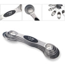 KCASA KC-SN01 5Pcs Dry And Liquid Ingredient Stainless Steel Magnetic Measuring Spoons Kitchen Tools
