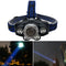 XANES GD-11 2700LM 5XT6 White Blue Headlamp Camping Cycling Hunting Emergency Lantern Zoomable Flashlight 18650 USB Rechargeable