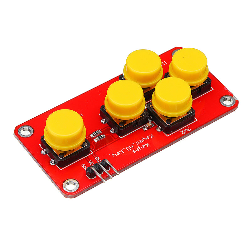 AD Analog Keyboard Module Electronic Building Blocks 5 Keys DIY