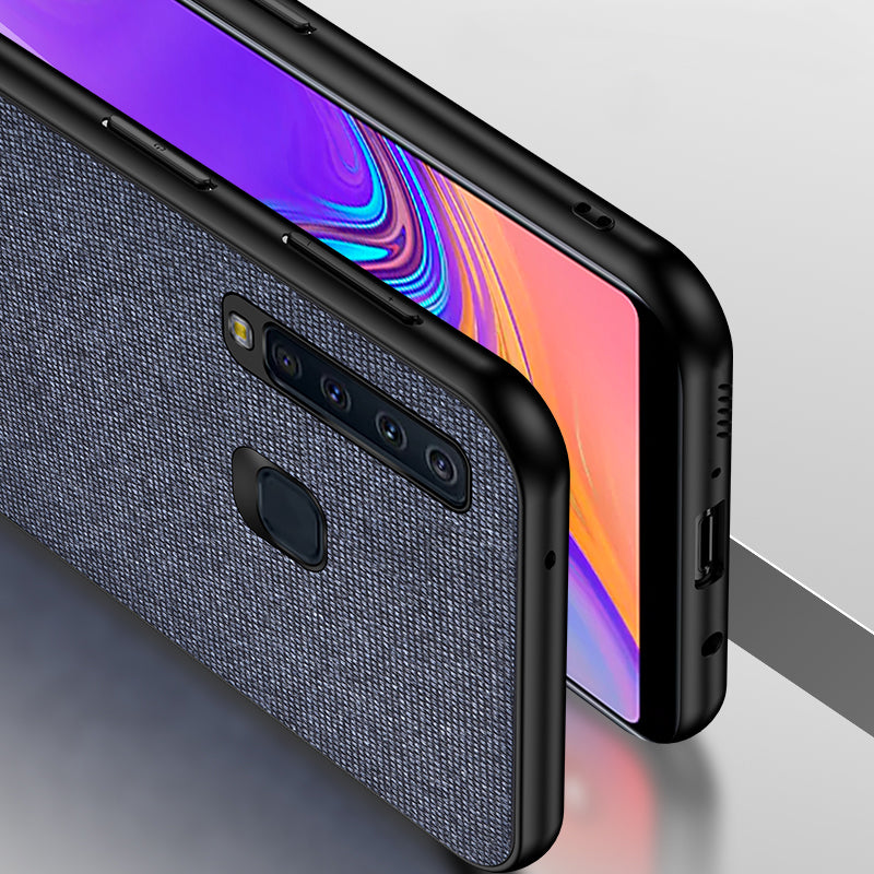 Bakeey Cloth Anti Fingerprint Protective Case For Samsung Galaxy A9 2018
