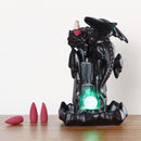 LED Ceramic Backflow Incense Burner Censer Dragon Flight Home Desktop Decoration Gift Packaging Tea Art