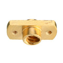 Creality 3D Brass T8 Lead Screw Nut Pitch 2mm for Stepper Motor 3D Printer Part