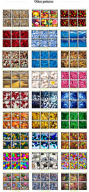 PAG 6pcs 13x13cm Butterfly Pattern 3D Anti Slip Waterproof Bathtub Sticker