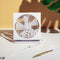 VH CE 7 Inch Portable Mini Metal Mute Fan Dual Mode Home Office Desk Brushless Motor Fan