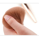 Multifunctional 2-in-1 Nylon Wool Plating Plastic Handle Brush Eye Shadow Makeup Brushes