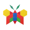 250Pcs Wood Blocks Kits Early Bright Education Puzzle Toys Jigsaw Puzzle Toy Toddler Gifts