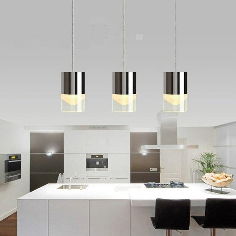 Modern Acrylic LED Chandelier Pendant Lamp Ceiling Light for Bar Living Room Decor AC220V