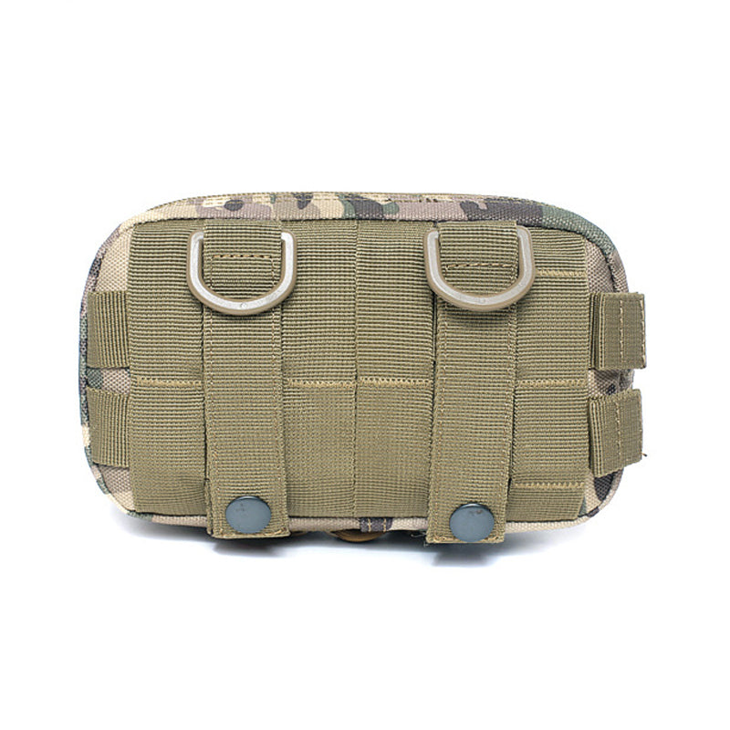 Outdoor Hunting Tactical Bag Military Camouflage Molle Kettle Bag Sports Waterproof Waist Pocket