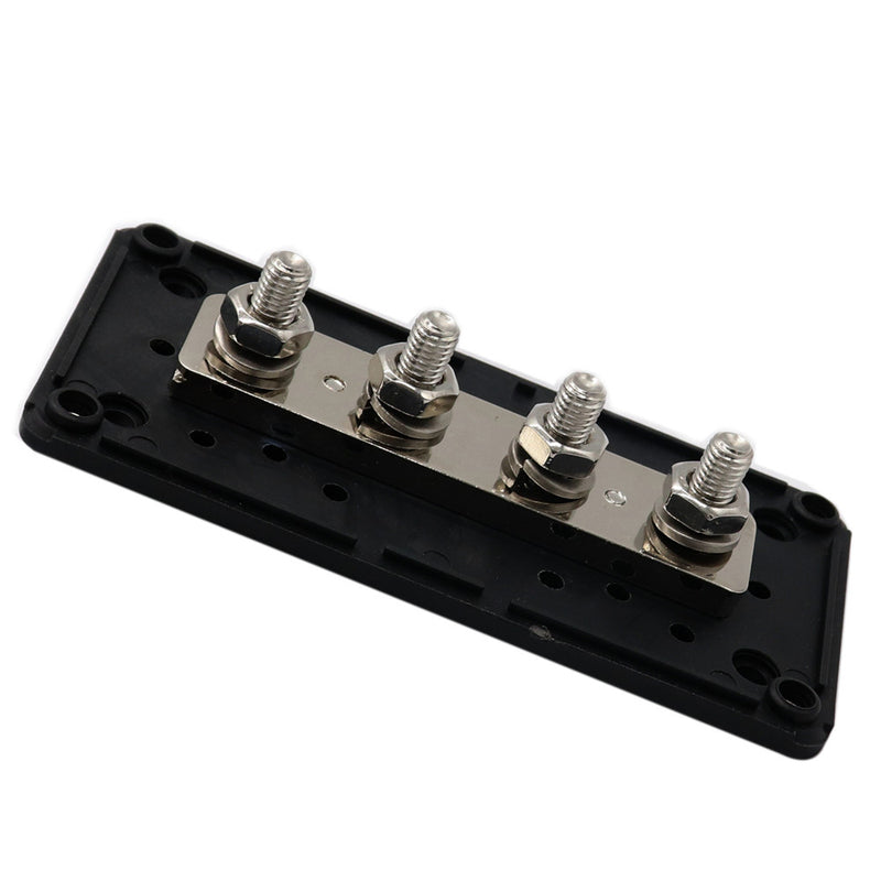Bus Bar Power Negative Distribution Box Terminal Block 12/24V 300 Amp Heavy Duty