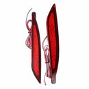 2pcs 25LEDs Red Rear Tail Lamp LED Bumper Brake Stop Running Light For Hyundai Sonata 8th 11-14