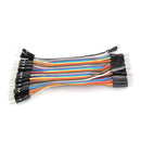 200pcs 10cm Male To Male Jumper Cable Dupont Wire For