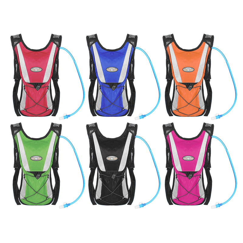 2L Outdoor Portable Water Bladder Bag Hydration Backpack Sports Camping Hiking