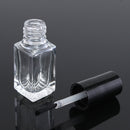 5/10/15ml Empty Nail Polish Bottle Portable Mini Thick Glass Transparent Empty Paint Refillable Bottles