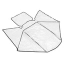 Twin Baby Carriage Rain Cover Stroller Infant Prams Transparent Windproof Shield