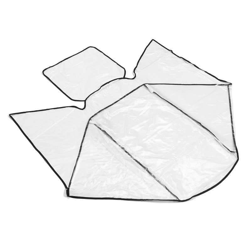 Twin Baby Carriage Rain Cover Stroller Infant Prams Transparent Windproof Shield