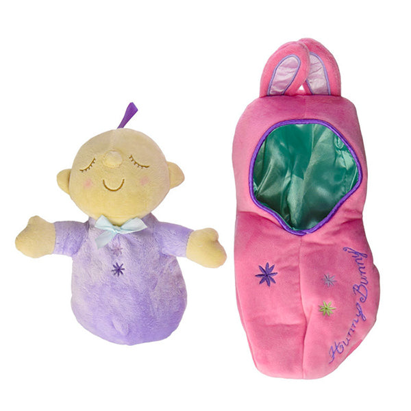 Kids Pea Baby Plush Toy Children Snuggle Pod Sleeping Placate Doll
