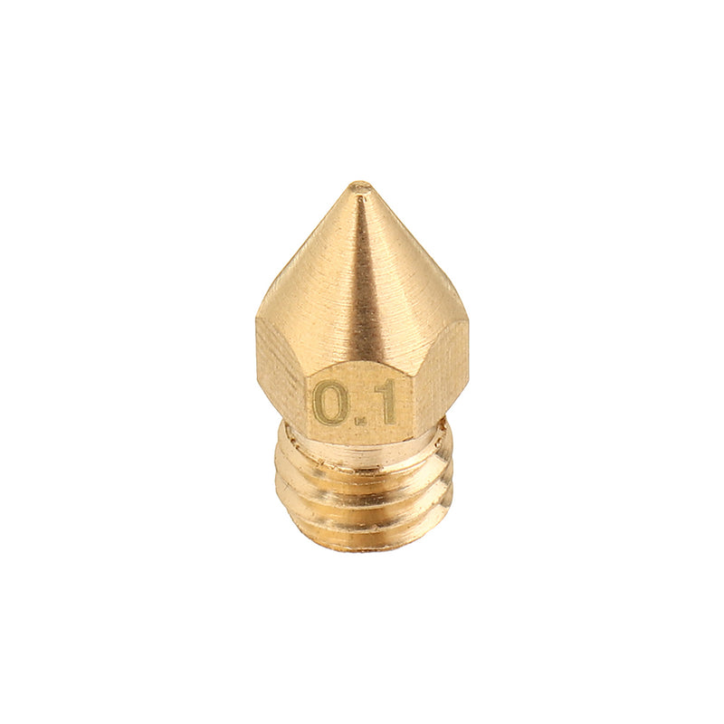 5PCS 1.75mm/0.1mm Copper Thread Extruder Nozzle For 3D Printer
