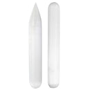 Natural Selenite Polished Manual Wand Round/Point Reiki Chakra Crystal Healing Massager 6 Inch - 7 Inch