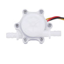 USN-HS06PA-1 6mm Hose Barb End Hall Water Flow Sensor Turbine Flow Meter 0.15-1.5L/min for Drinking Machine Water