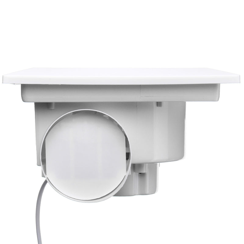 KHG-12B 31W 6 Inch Air Exhaust Fan Blower Ceiling Wall Mount Ventilation Exhaust Fan US Plug